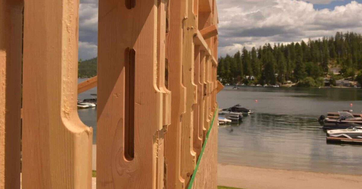 Loon Lake Build update! First floor framing Done