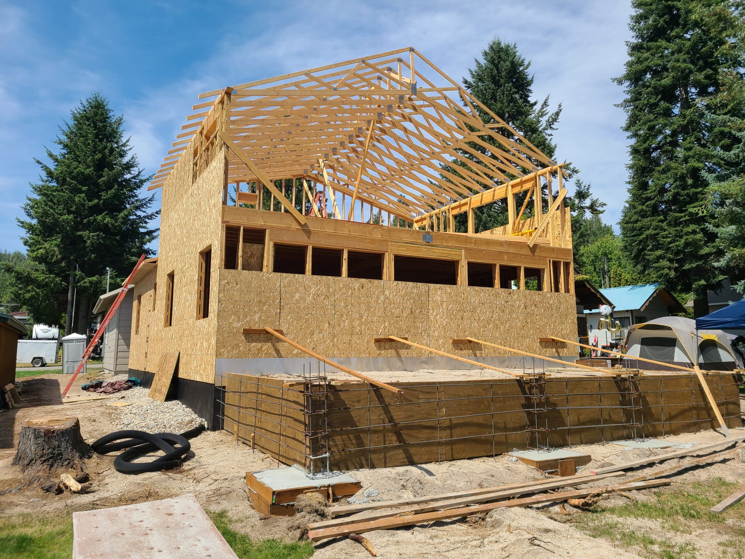 Build Update: Loon Lake -1 Taking Shape!