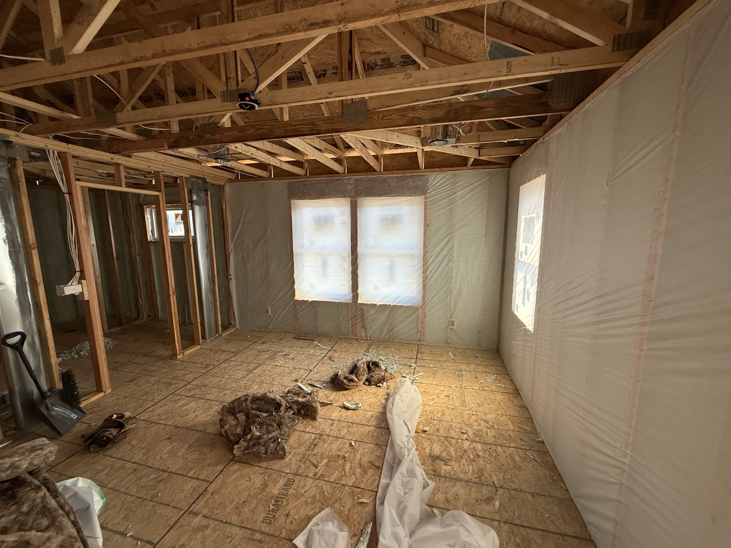 Minneapolis Build Update! Insulation is Being Installed